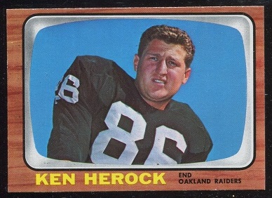 1966 Topps #112 - Ken Herock - exmt+