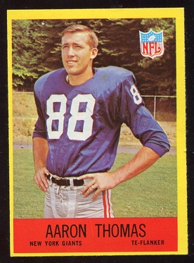 1967 Philadelphia #119 - Aaron Thomas - exmt