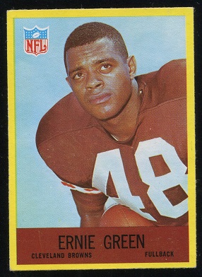 1967 Philadelphia #41 - Ernie Green - ex+