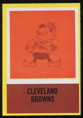 1967 Philadelphia #48 - Browns Logo - nm oc