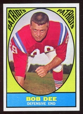 1967 Topps #14 - Bob Dee - exmt