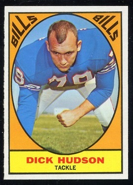 1967 Topps #22 - Dick Hudson - nm+