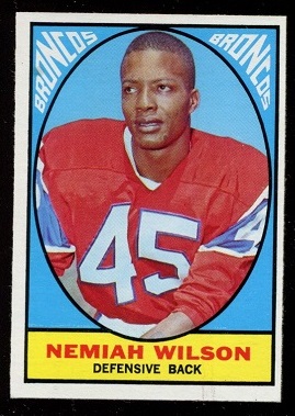 1967 Topps #30 - Nemiah Wilson - nm
