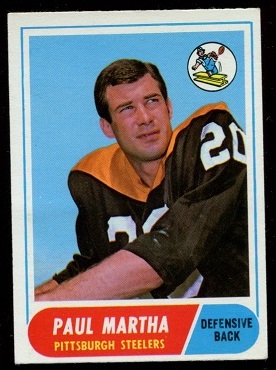 1968 Topps #111 - Paul Martha - exmt+