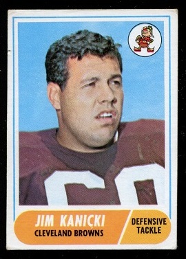 1968 Topps #180 - Jim Kanicki - ex