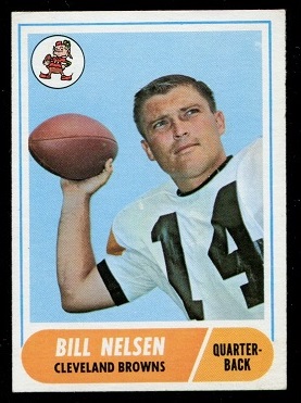 1968 Topps #189 - Bill Nelsen - exmt