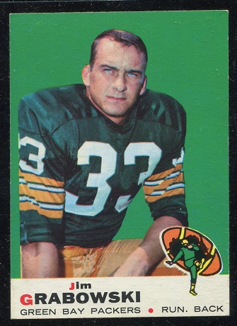 1969 Topps #124 - Jim Grabowski - nm