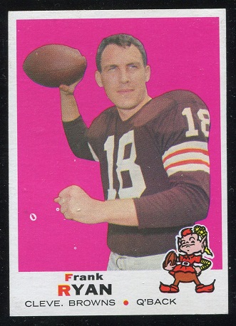 1969 Topps #140 - Frank Ryan - exmt