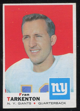 1969 Topps #150 - Fran Tarkenton - ex+