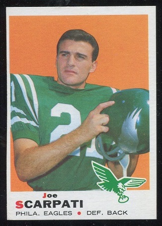 1969 Topps #176 - Joe Scarpati - exmt