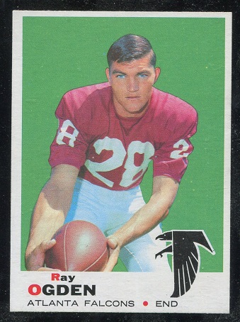 1969 Topps #206 - Ray Ogden - nm+