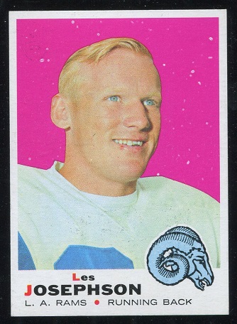 1969 Topps #216 - Les Josephson - exmt