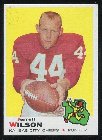 1969 Topps #252 - Jerrel Wilson - nm