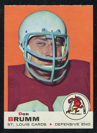 1969 Topps #87 - Don Brumm - nm+