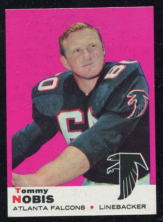1969 Topps #93 - Tommy Nobis - nm