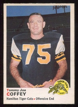 1970 O-Pee-Chee CFL #13 - Tommy Joe Coffey - nm