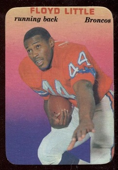 1970 Topps Super Glossy #24 - Floyd Little - nm