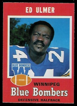 1971 O-Pee-Chee CFL #28 - Ed Ulmer - nm