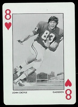 1973 Alabama Playing Cards #8H - John Croyle - nm+
