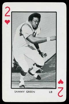 1973 Florida Playing Cards #2H - Sammy Green - nm-mt