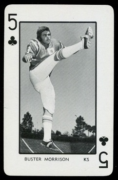 1973 Florida Playing Cards #5C - Buster Morrison - nm