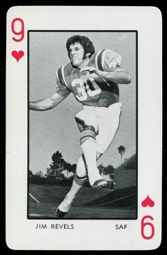 1973 Florida Playing Cards #9H - Jim Revels - nm