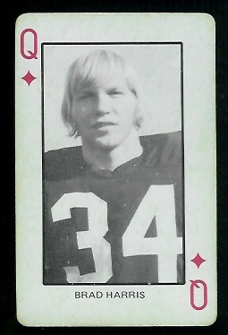 1974 Colorado Playing Cards #12D - Brad Harris - ex