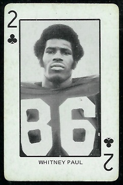 1974 Colorado Playing Cards #2C - Whitney Paul - ex