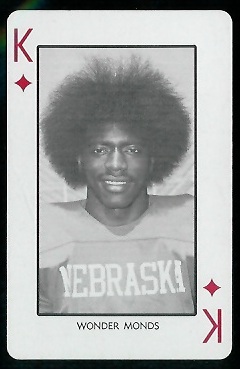 1974 Nebraska Playing Cards #13D - Wonder Monds - nm