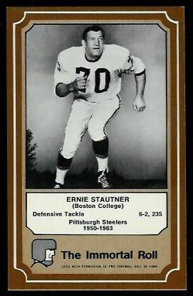 1975 Fleer Immortal Roll #64 - Ernie Stautner - nm+