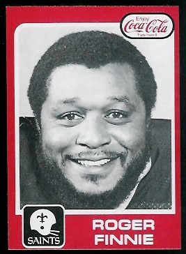 1979 Coke Saints #24 - Roger Finnie - nm-mt