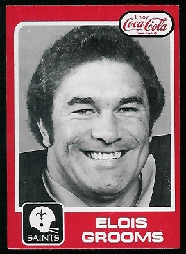 1979 Coke Saints #37 - Elois Grooms - nm