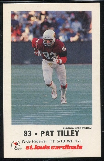 1980 Cardinals Police #13 - Pat Tilley - nm-mt