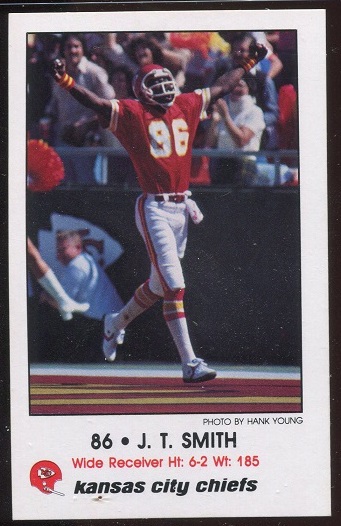 1980 Chiefs Police #5 - J.T. Smith - mint