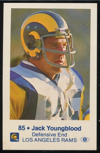 1980 Rams Police #13 - Jack Youngblood - nm-mt